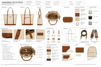 design bag tech pack, tote, backpack tech pack, handbag and duffle bag tech pack