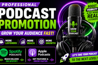do podcast promotion and marketing for real audience growth