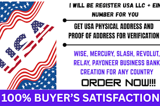 register USA llc in new mexico, wyoming llc formation USA bank creation mercury