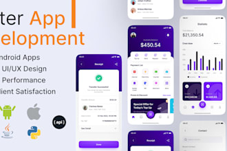 build a flutter app for android and ios with ai integration