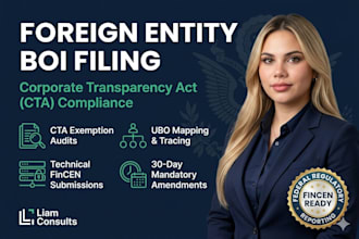 file your foreign entity boi report and cta exemption audit