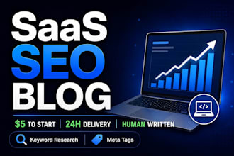 write saas SEO blog post that ranks on google in 24hrs