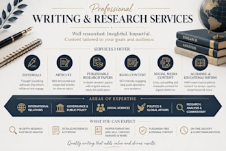 write nuanced and lucid academic content and articles