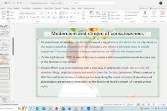 make your  powerpoint presentations