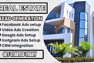 real estate leads, real estate facebook ads, real estate google ads, video ads