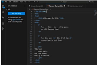 do HTML CSS and javascript web development
