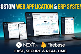 custom web application desktop software erp system