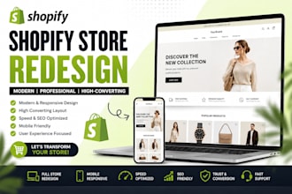 redesign your shopify store