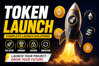launch token meme coin tge airdrop vesting setup governance token