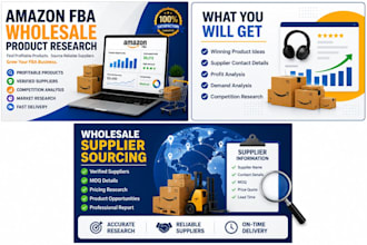 amazon fba wholesale product research and supplier sourcing