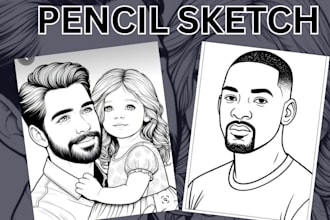 convert your photo into pencil sketch