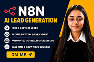 automate lead generation workflows with n8n and ai