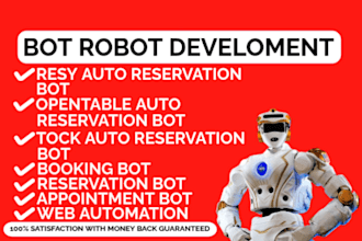do restaurant auto reservation bot opentable appointment bot resy web automation