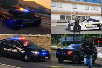 develop fivem fivepd cops, lspd, sheriff server