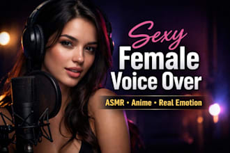 create a soft anime voice nsfw voice female actress calm sfw lgbtq erotic script