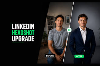 create professional linkedin headshots from your photos