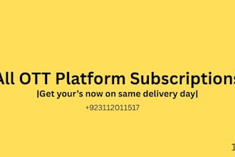 provide ott platforms subs