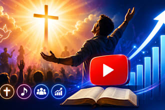 do youtube christian gospel video promotion worship song audience growth