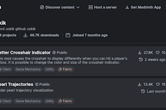 develop a custom minecraft mod for fabric