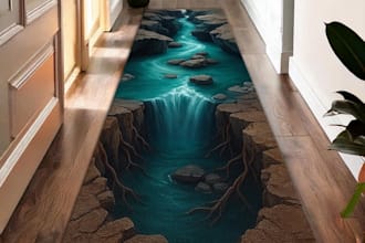 create mind bending 3d floor illusions street art and outdoor murals