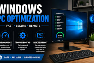 clean, optimize and troubleshoot your windows PC remotely