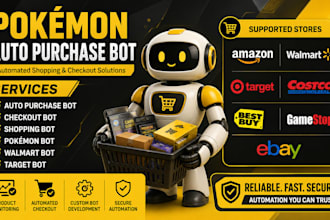 do auto purchase bot pokemon bot auto buying bot checkout bot walmart bot