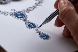 create stylish jewelry sketch design for you