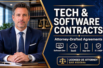 draft a bulletproof software development agreement contract as a US attorney
