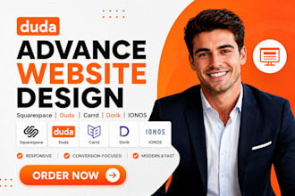 design squarespace duda carrd dorik and ionos website