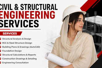 do civil and structural engineering projects and reports