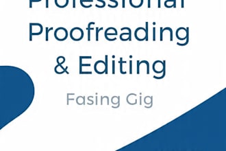 proofread and edit your english essays, assignments and documents