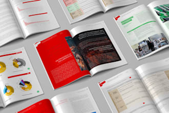 design a print ready brochure or catalog