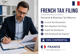 file french tax return, income tax declaration and france tax filing