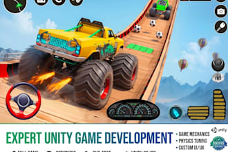 do unity game development for 2d 3d mobile games, pc or web video games