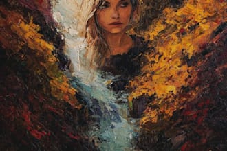 paint a real oil portrait with free shipping