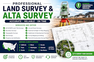 do land survey and alta survey services ca il tx fl wa az nv co