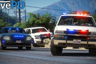 develop custom fivepd scripts, police systems and server features