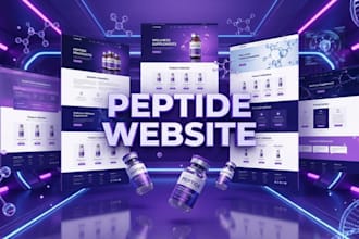 build fda complaint peptide wordpress peptide website biotech supplement website