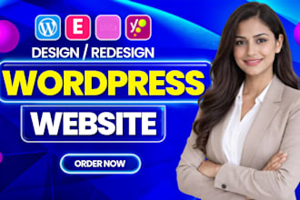 design wordpress website, divi website, wordpress divi and divi builder