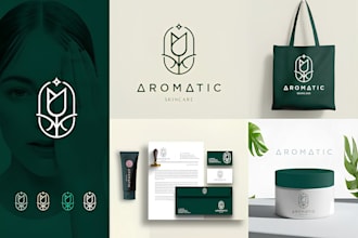 design minimalist logo branding and brand identity design