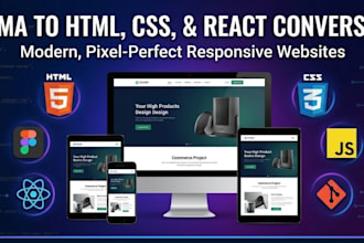 convert figma to HTML CSS