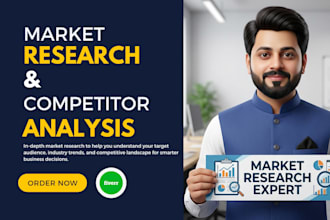 do market research, competitor analysis and swot analysis