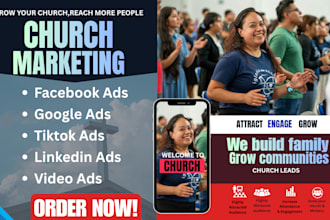church lead, church facebook ads, church google ads, church video