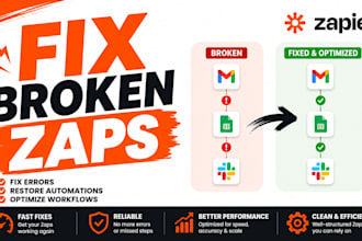 troubleshoot, fix and optimize your broken zapier automation