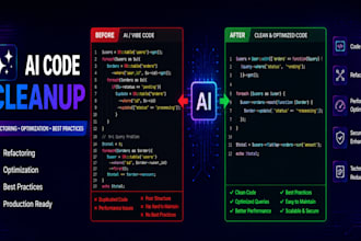 clean refactor and optimize ai generated laravel and PHP code
