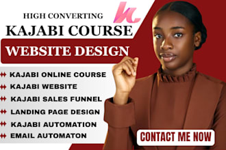 do kajabi online course kajabi website kajabi sales funnel landing page design