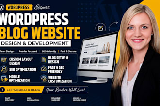 design wordpress blog website, wordpress website design, wordpress website