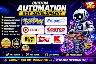 do pokemon bot shopping bot walmart bot target bot kmart bot auto purchase bot