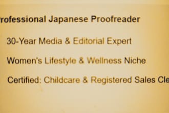 proofread and polish your women lifestyle content