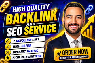 provide high da backlink service, blog, SEO for your site